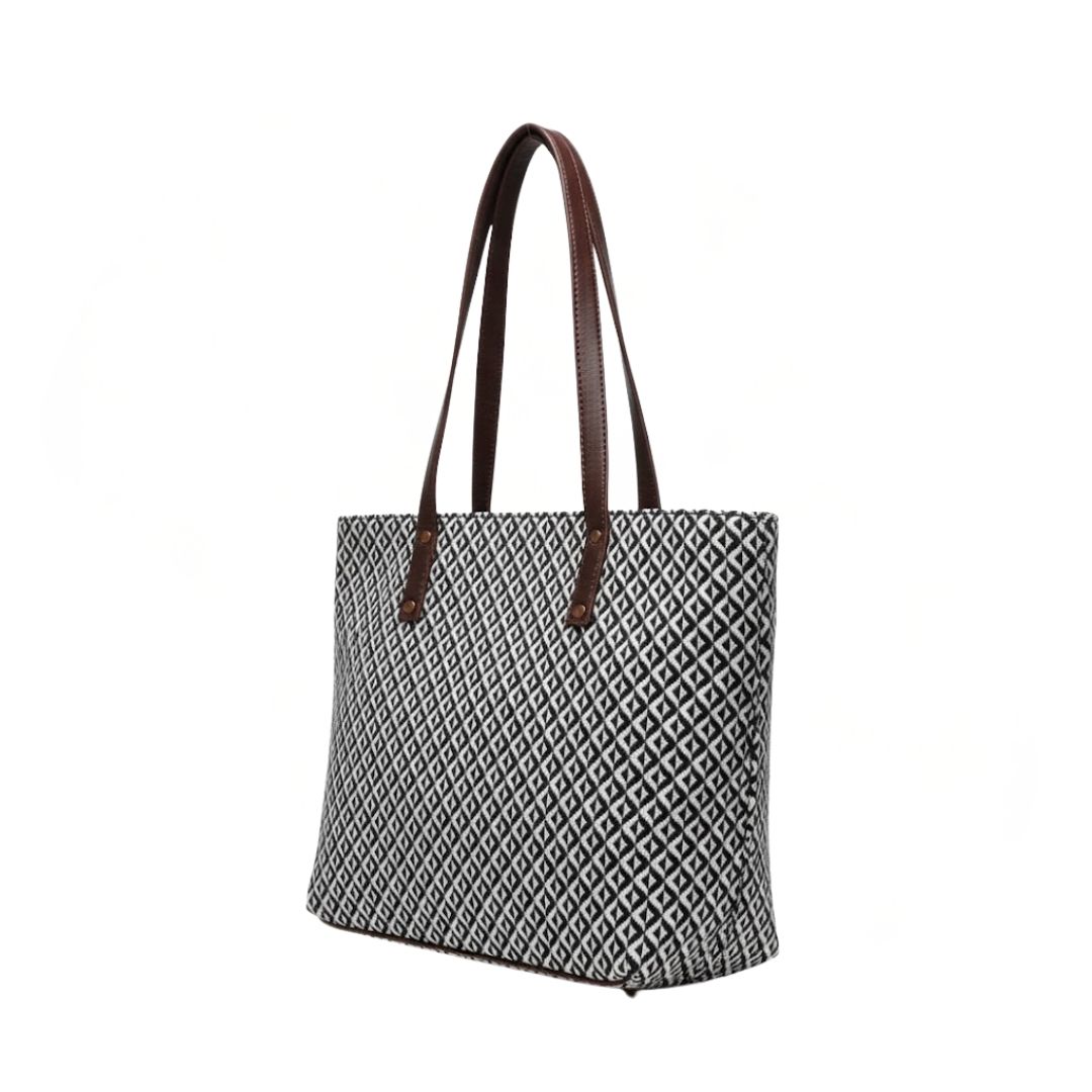 Stylish Eco-Friendly 2 Zip Tote Bag